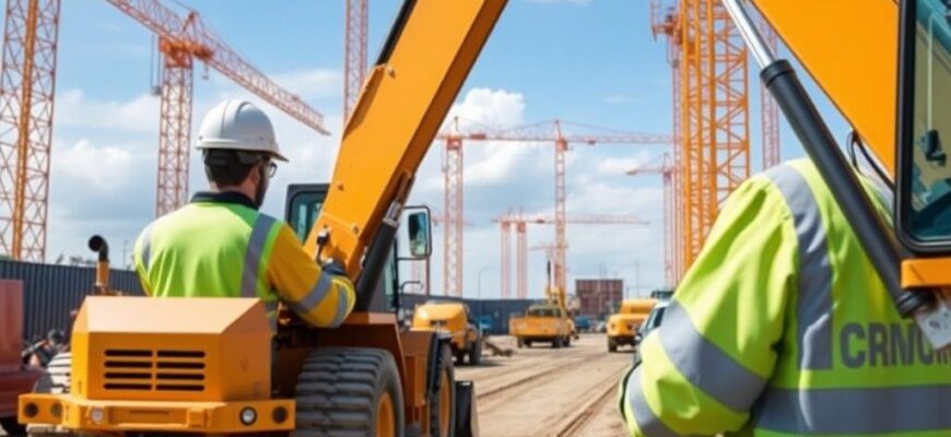 GPS‑трекеры для строительной техники: специфика применения