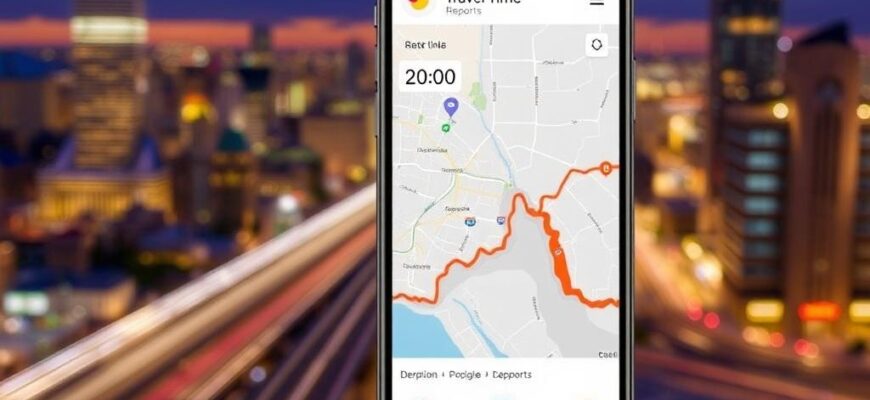 Отчёты по времени в пути: автоматизация с GPS
