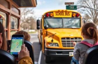 GPS‑контроль для школьных автобусов: безопасность детей